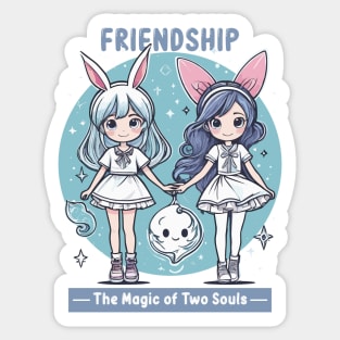 Anime Friendship Sticker